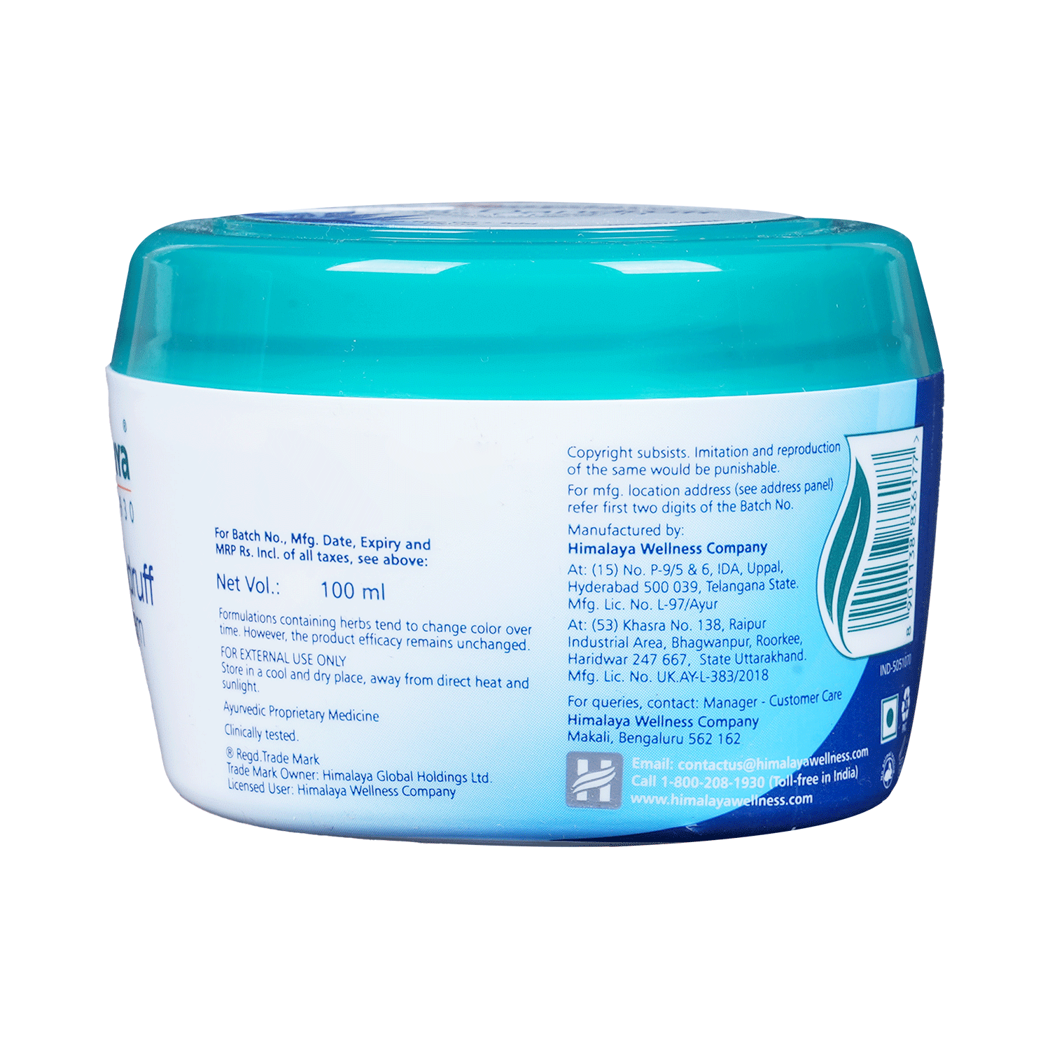 Himalaya Anti-Dandruff Hair Cream - Image 3