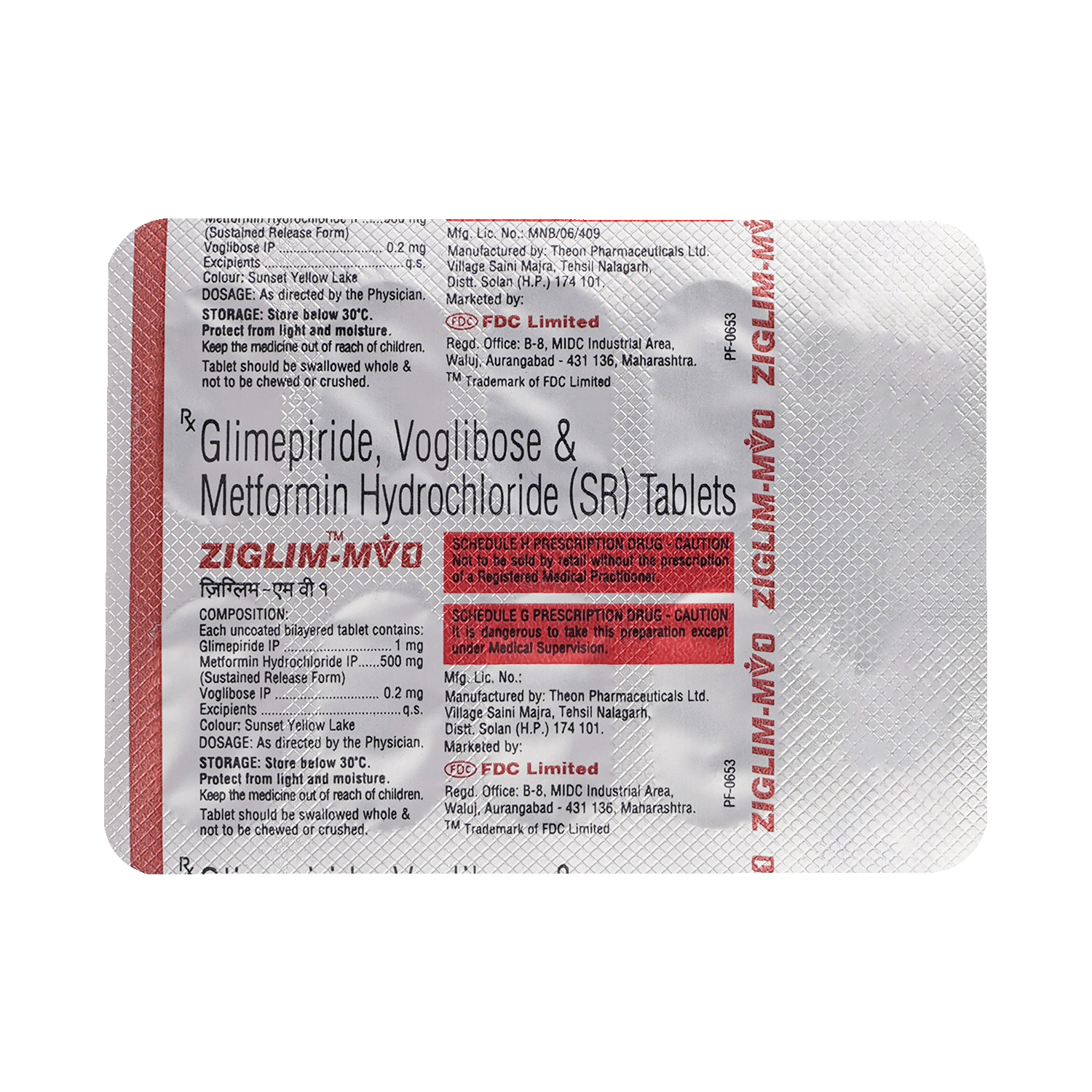 Ziglim-MV 1 Tablet SR - Image 3