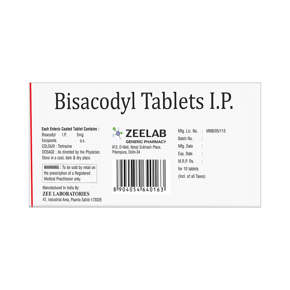 Bisalodil 5 Tablet - Image 2