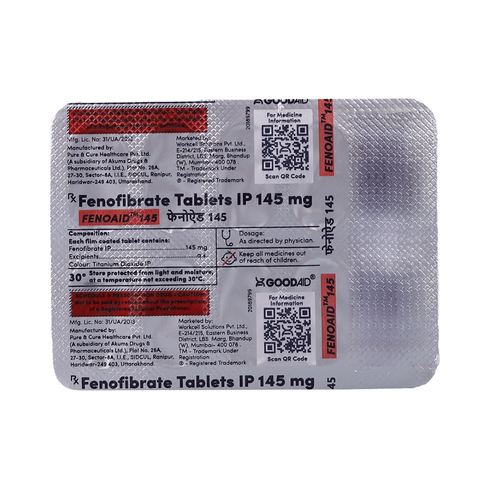Fenoaid 145 Tablet - Image 1