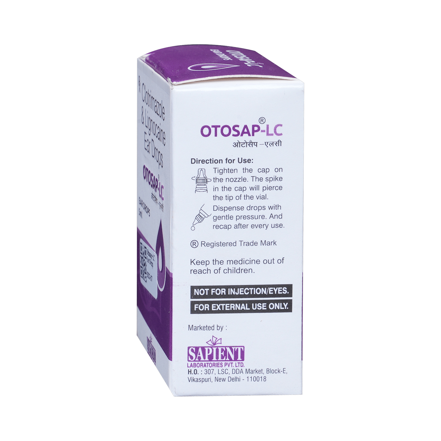 Otosap-LC Ear Drop - Image 4