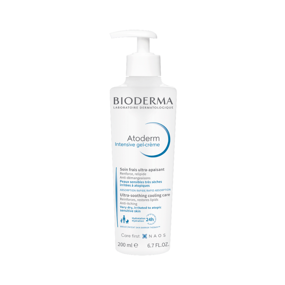 Bioderma Atoderm Intensive Gel | Ultra Soothing Cooling Care | For Very Dry, Irritated to Atopic Sensitive Skin - Image 1