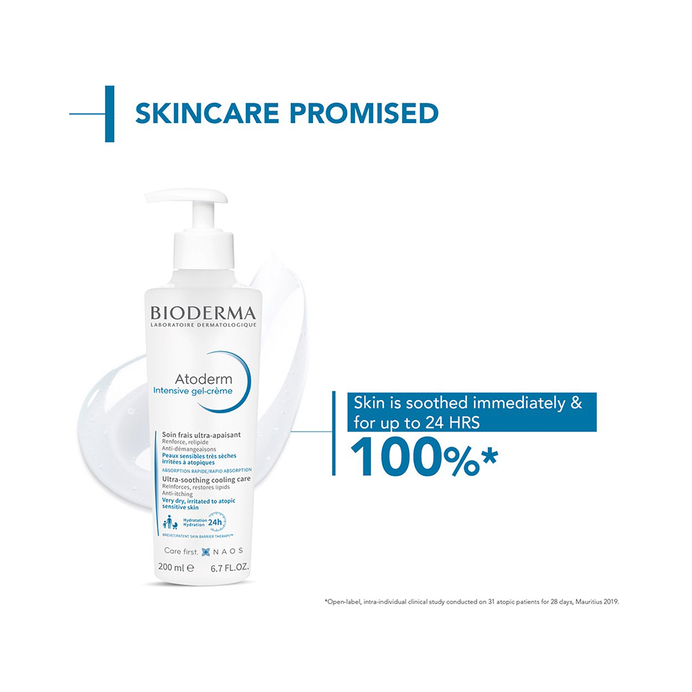 Bioderma Atoderm Intensive Gel | Ultra Soothing Cooling Care | For Very Dry, Irritated to Atopic Sensitive Skin - Image 6