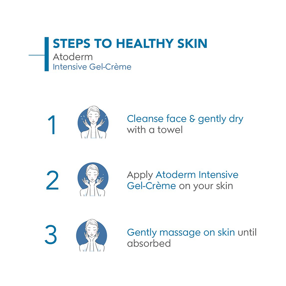 Bioderma Atoderm Intensive Gel | Ultra Soothing Cooling Care | For Very Dry, Irritated to Atopic Sensitive Skin - Image 4