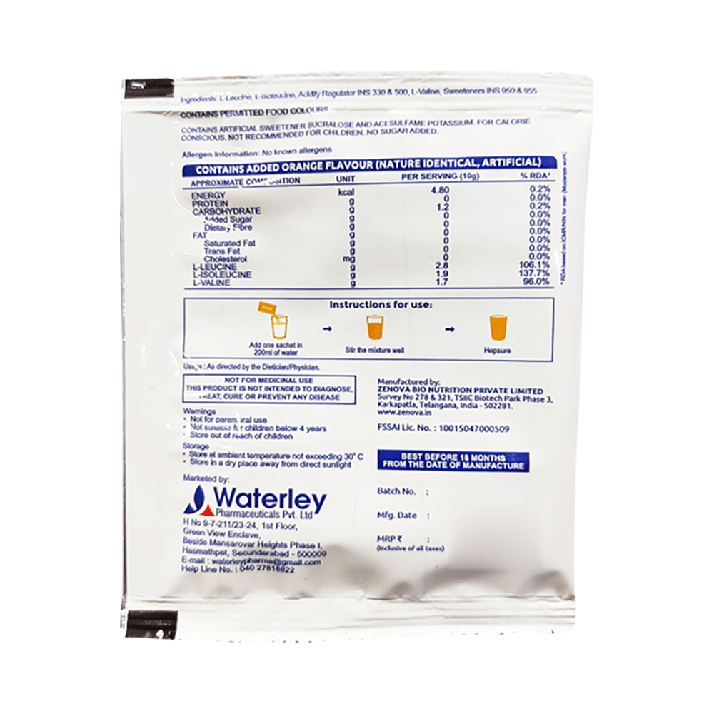 Hepsure Sachet Orange Sugar Free - Image 5