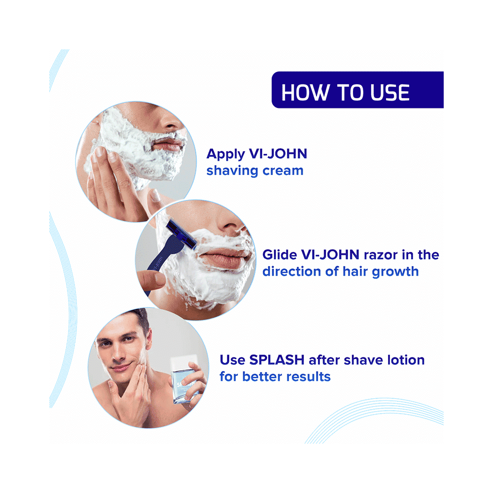 Vi-John Shaving Cream with Tea Tree Oil and Bacti Guard Fruit Fusion - Image 6