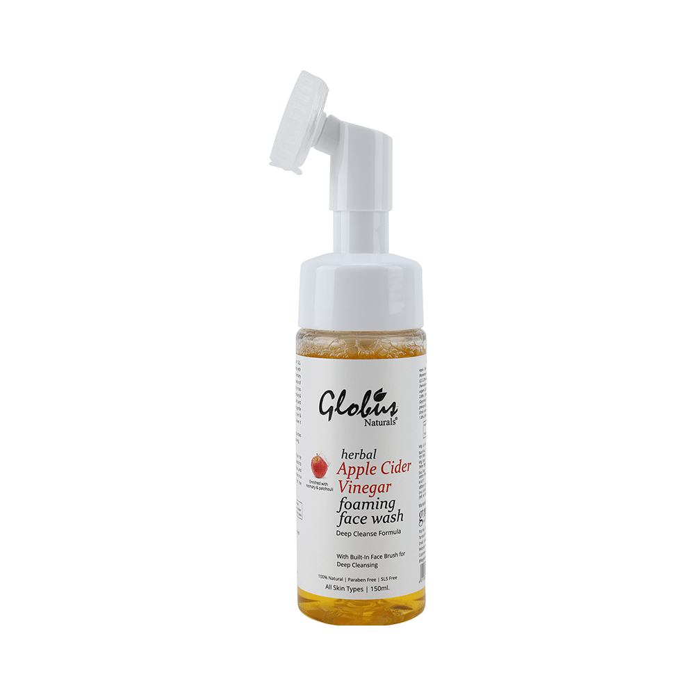 Globus Naturals Apple Cider Vinegar Foaming Face Wash - Image 2