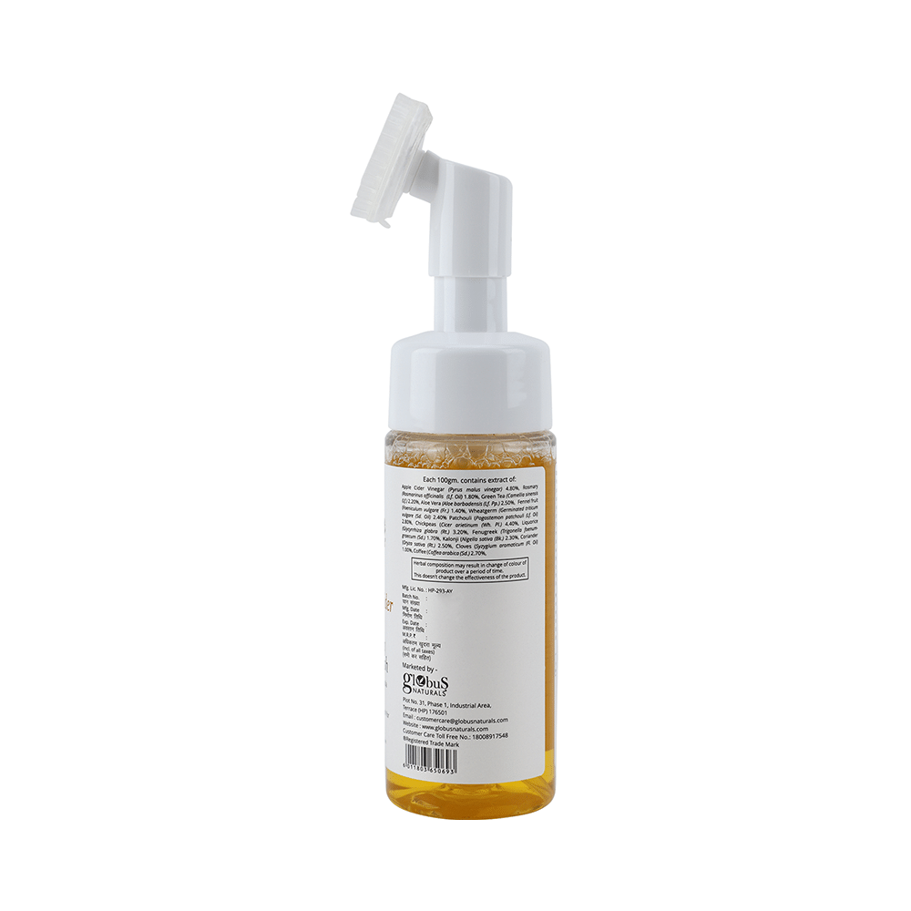 Globus Naturals Apple Cider Vinegar Foaming Face Wash - Image 3