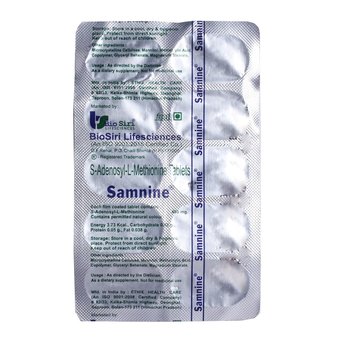 Samnine 400mg Tablet - Image 1
