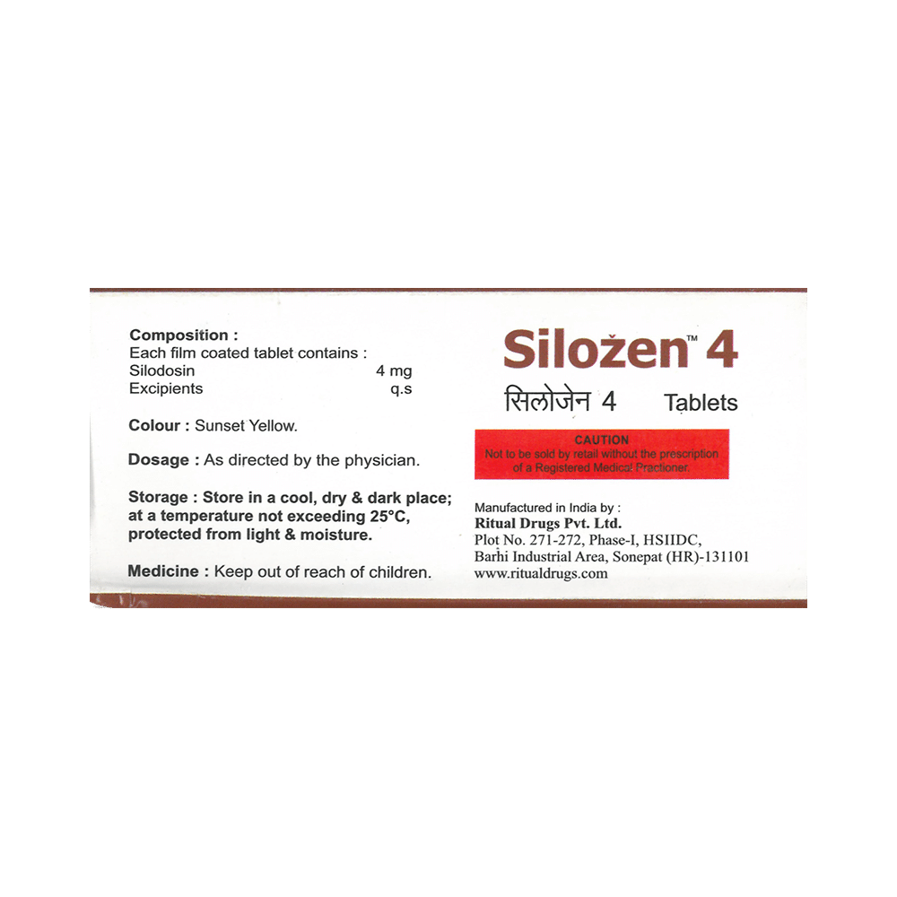 Silozen 4 Tablet - Image 2