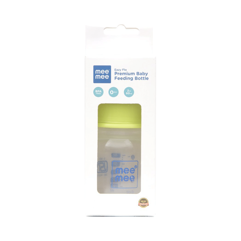 Mee Mee Eazy Flo Premium Baby Feeding Bottle Green - Image 1