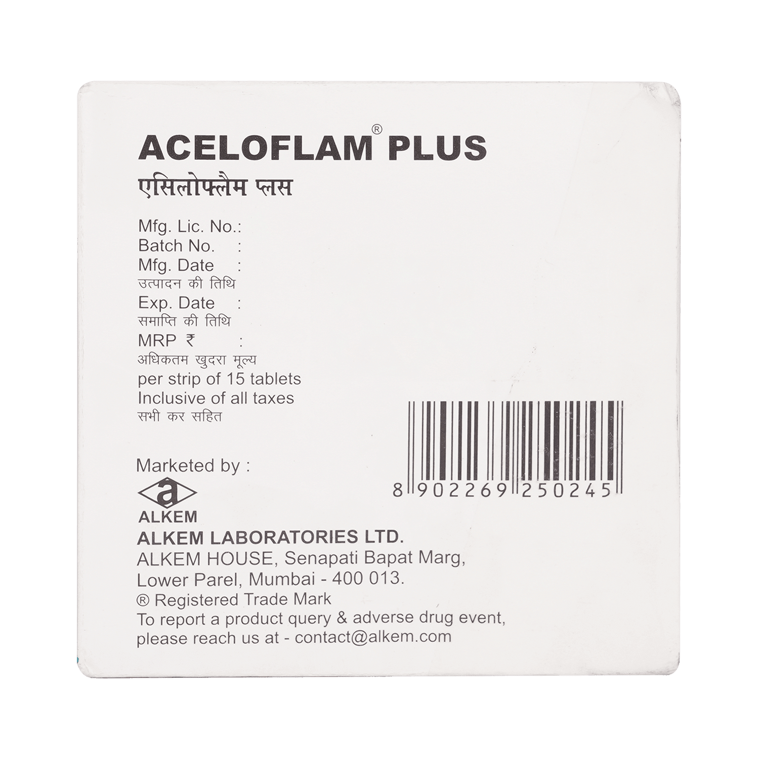 Aceloflam Plus Tablet - Image 4