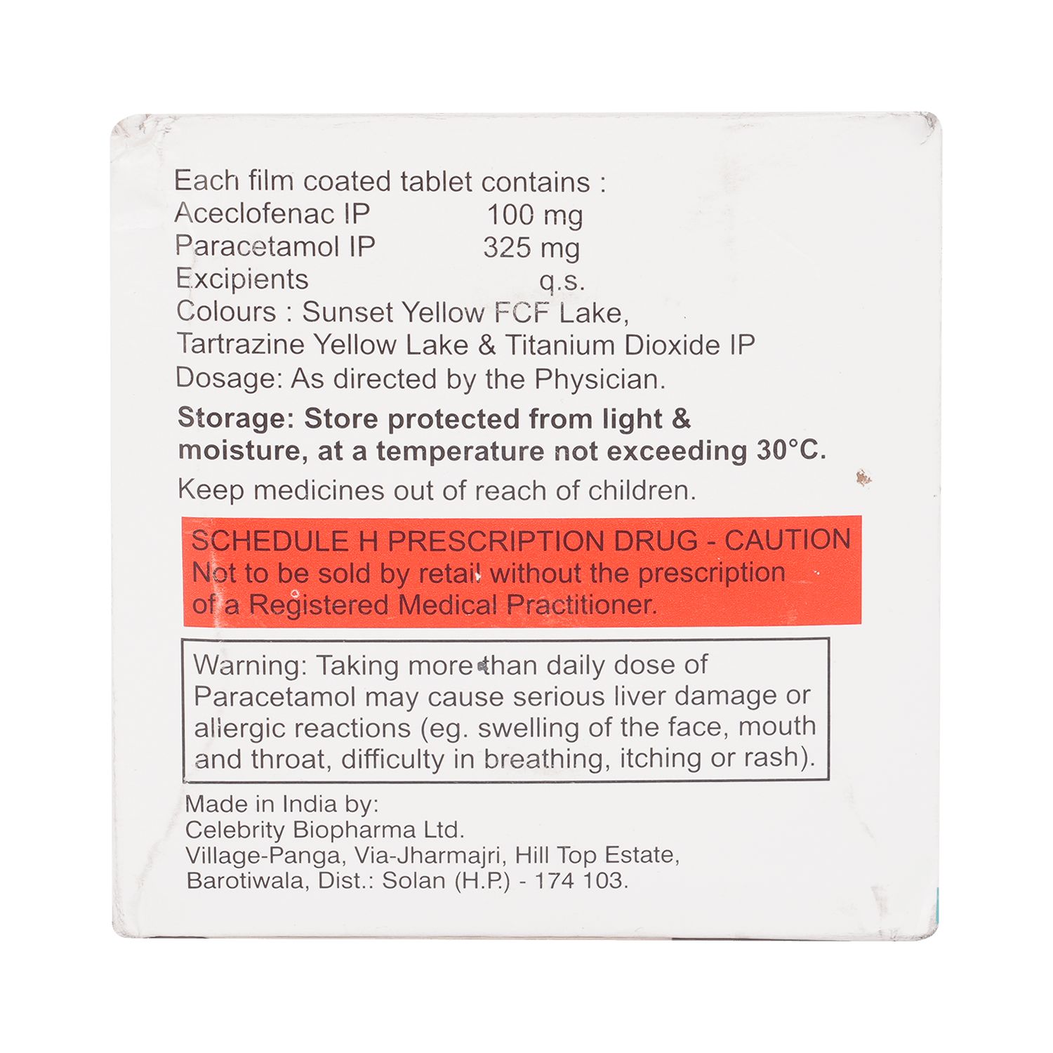 Aceloflam Plus Tablet - Image 3