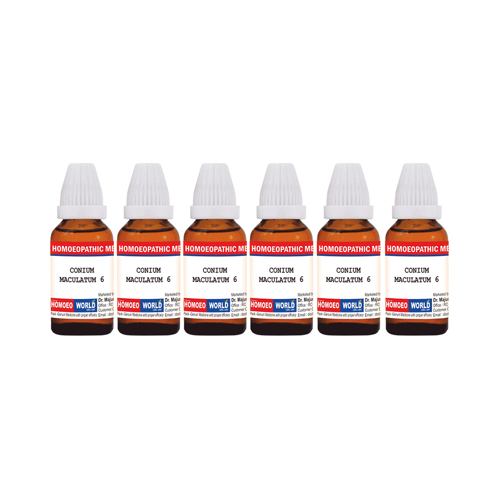 Dr. Majumder Homeo World Conium Maculatum Dilution(30ml Each) 6 CH - Image 1