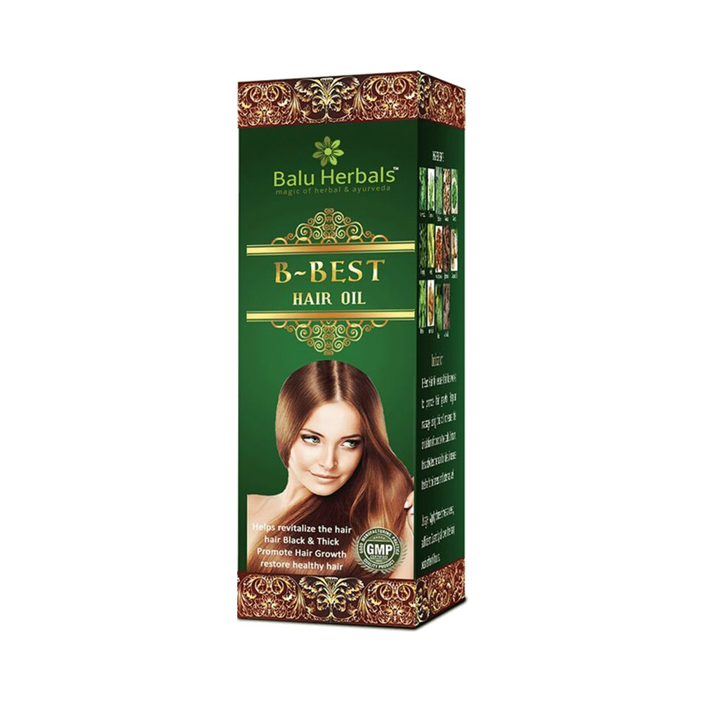 Balu Herbals B-Best Hair Oil - Image 1