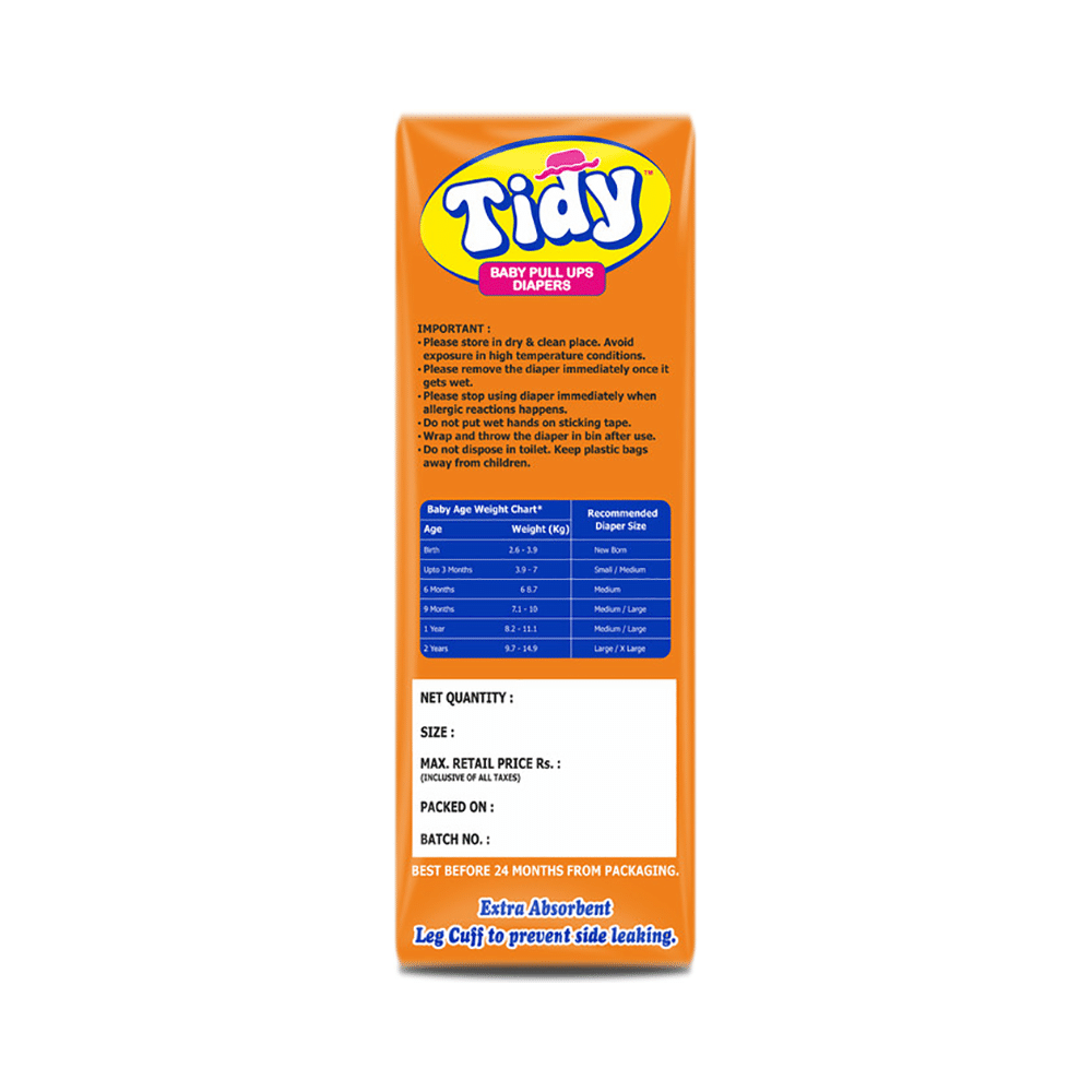 Tidy Baby Pull Ups Diaper XL - Image 3