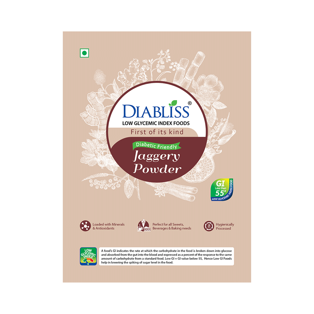 Diabliss Low Glycemic Index Diabetic Friendly Jaggery Powder