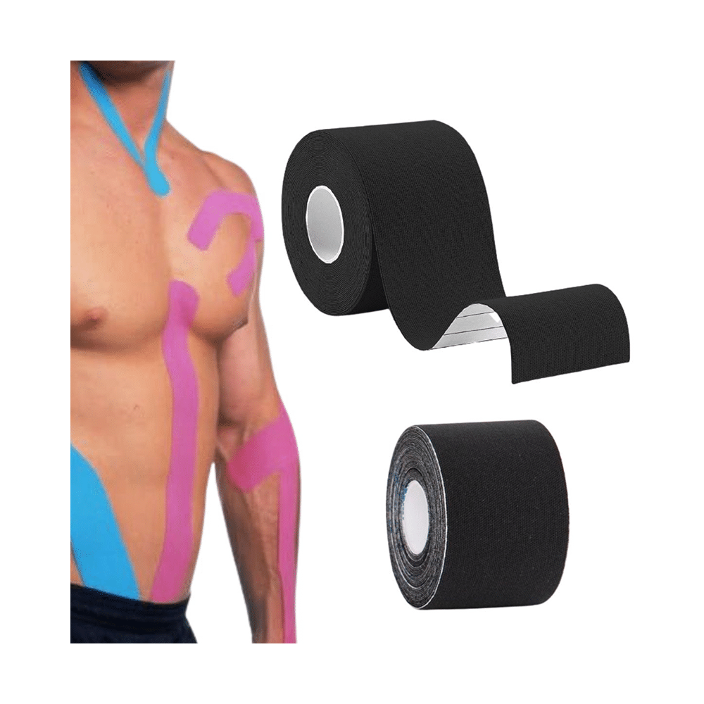 Healthtrek Kinesiology Tape for Physiotherapy Black - Image 5
