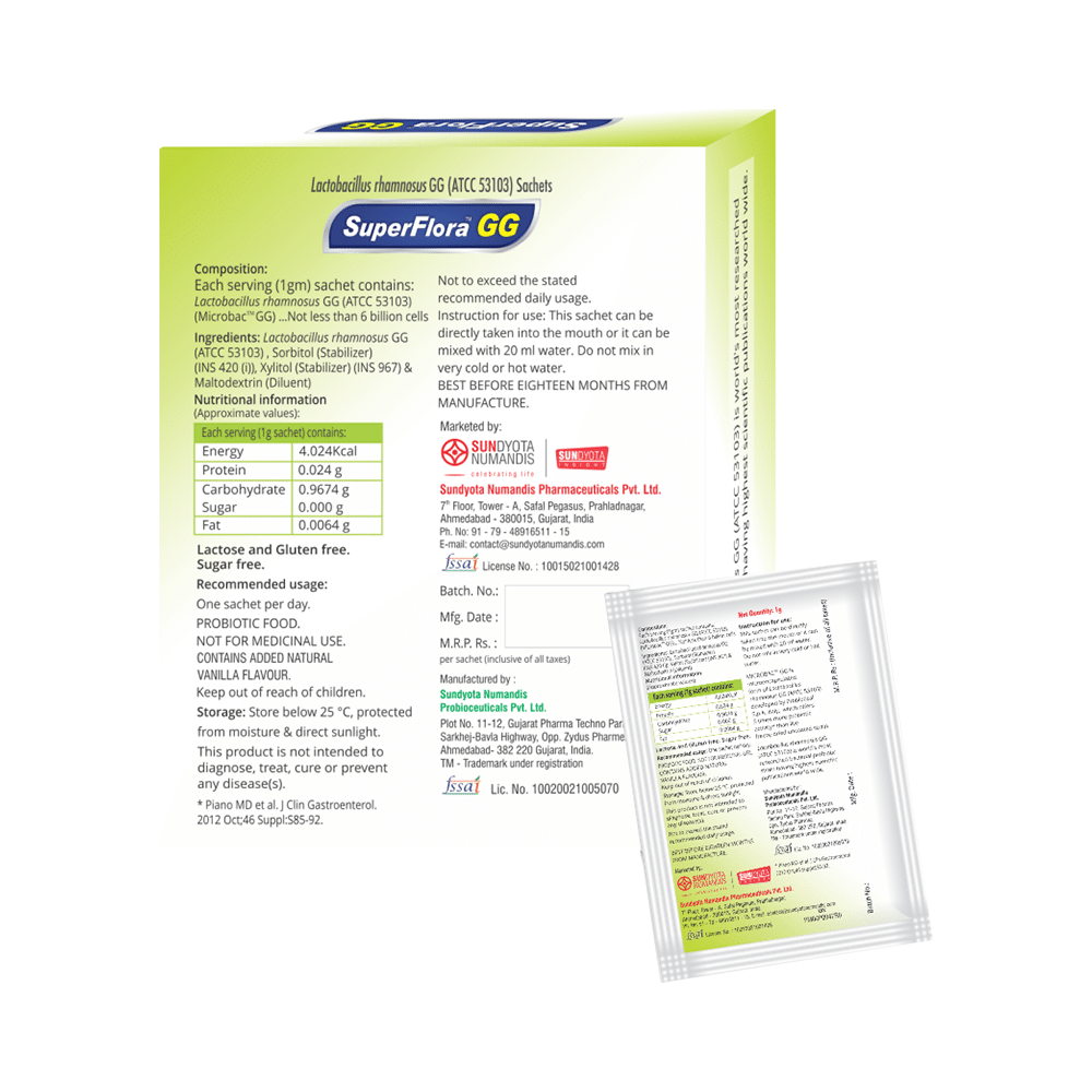 Superflora GG Sachet - Image 2
