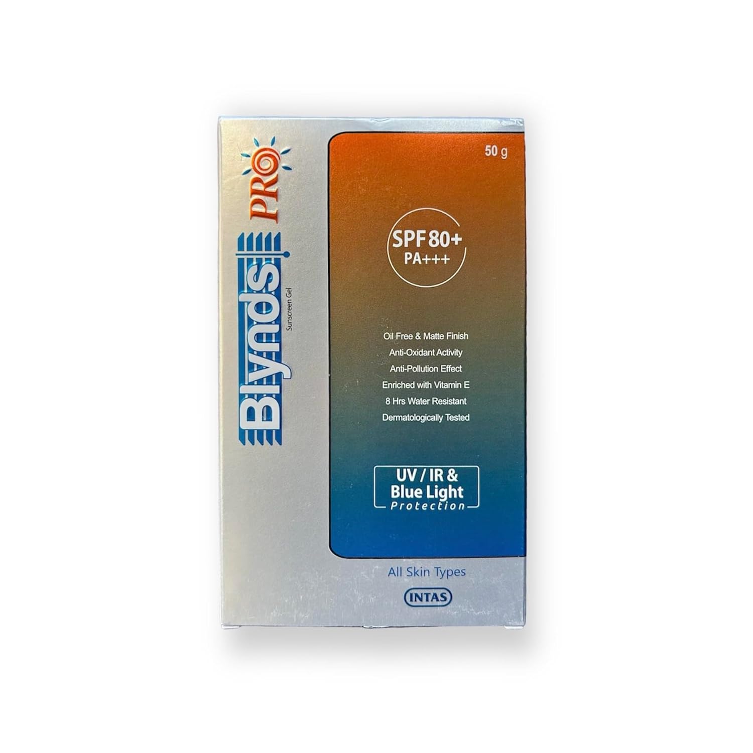 Blynds Pro Sunscreen Gel With SPF 80+ Protection and PA+++ - Image 3