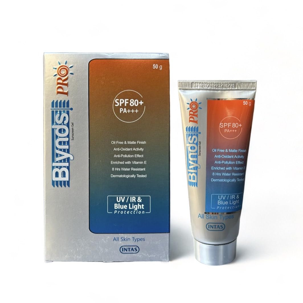 Blynds Pro Sunscreen Gel With SPF 80+ Protection and PA+++ - Image 1