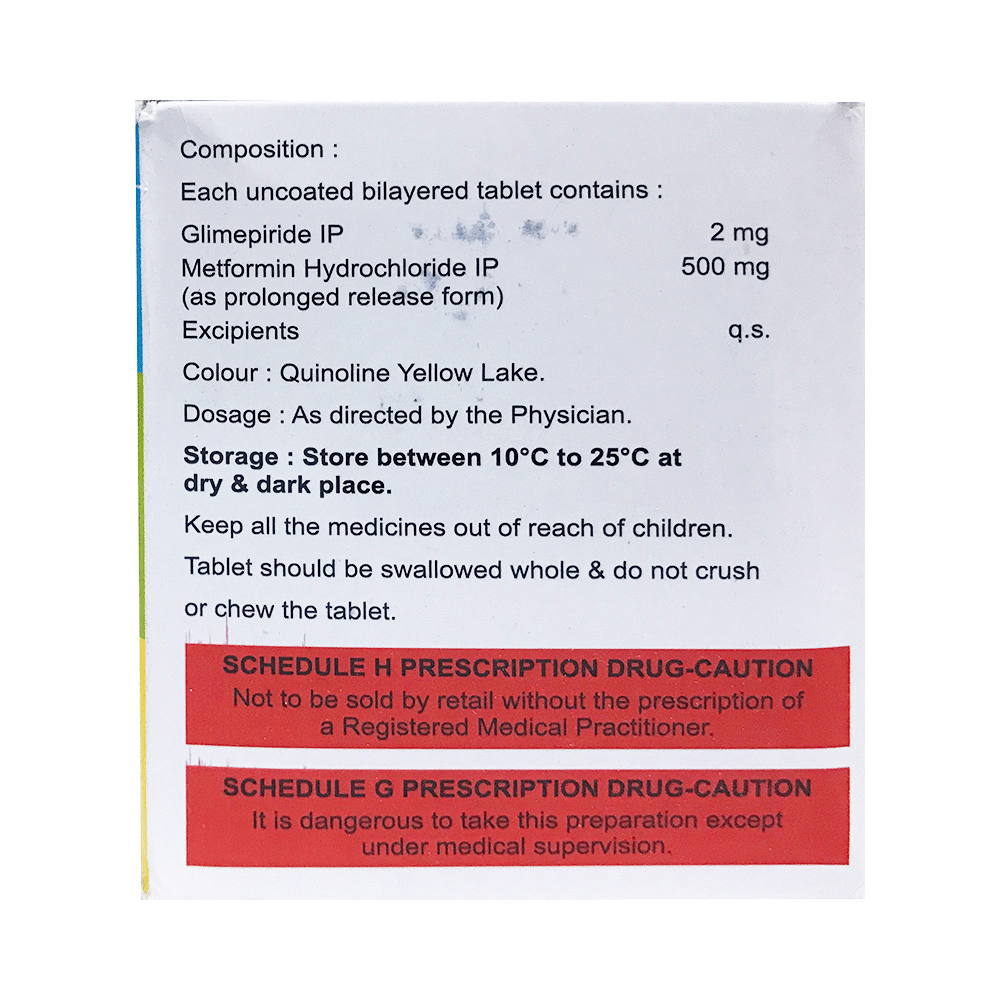 Apriglim-M 2 Tablet PR - Image 2