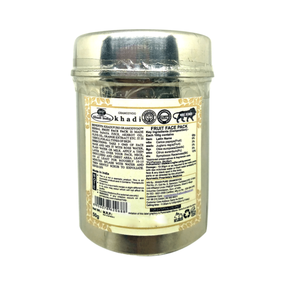 Khadi Pure Herbal Rose Face Mask - Image 2