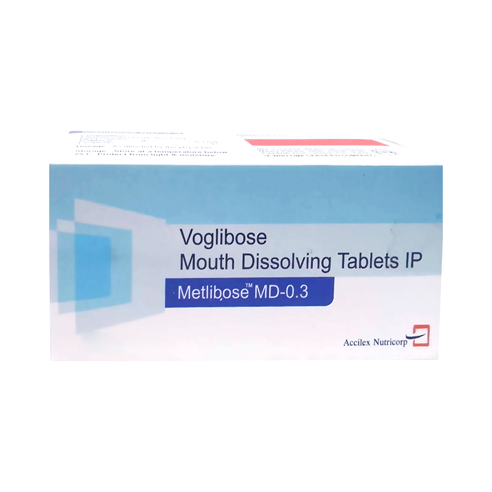 Metlibose 0.3mg Tablet MD - Image 1