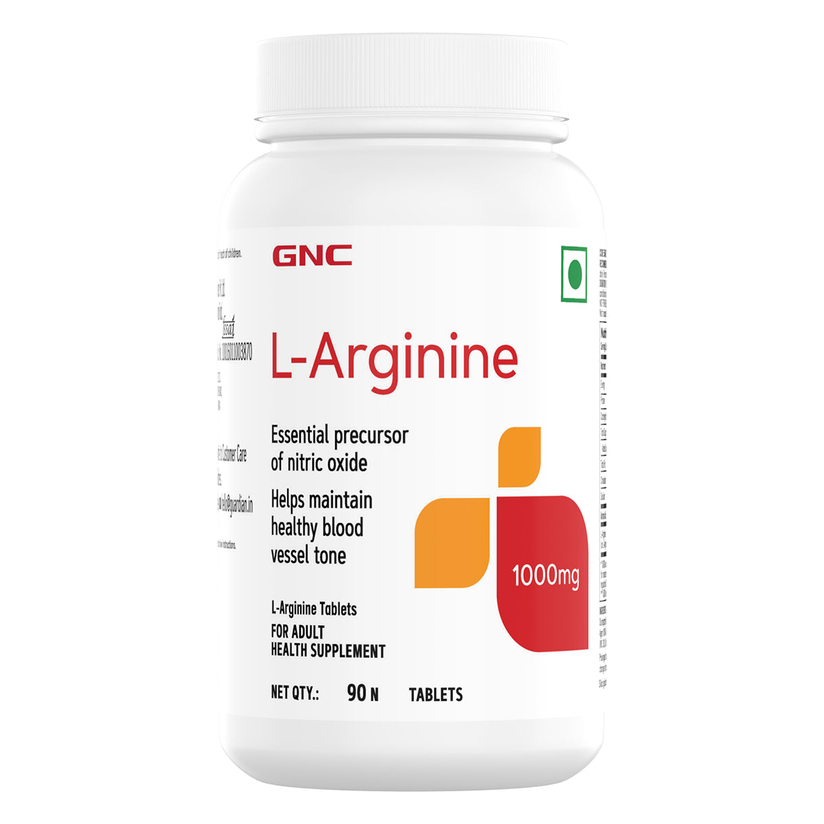 GNC L-Arginine 1000mg Tablet - Image 1