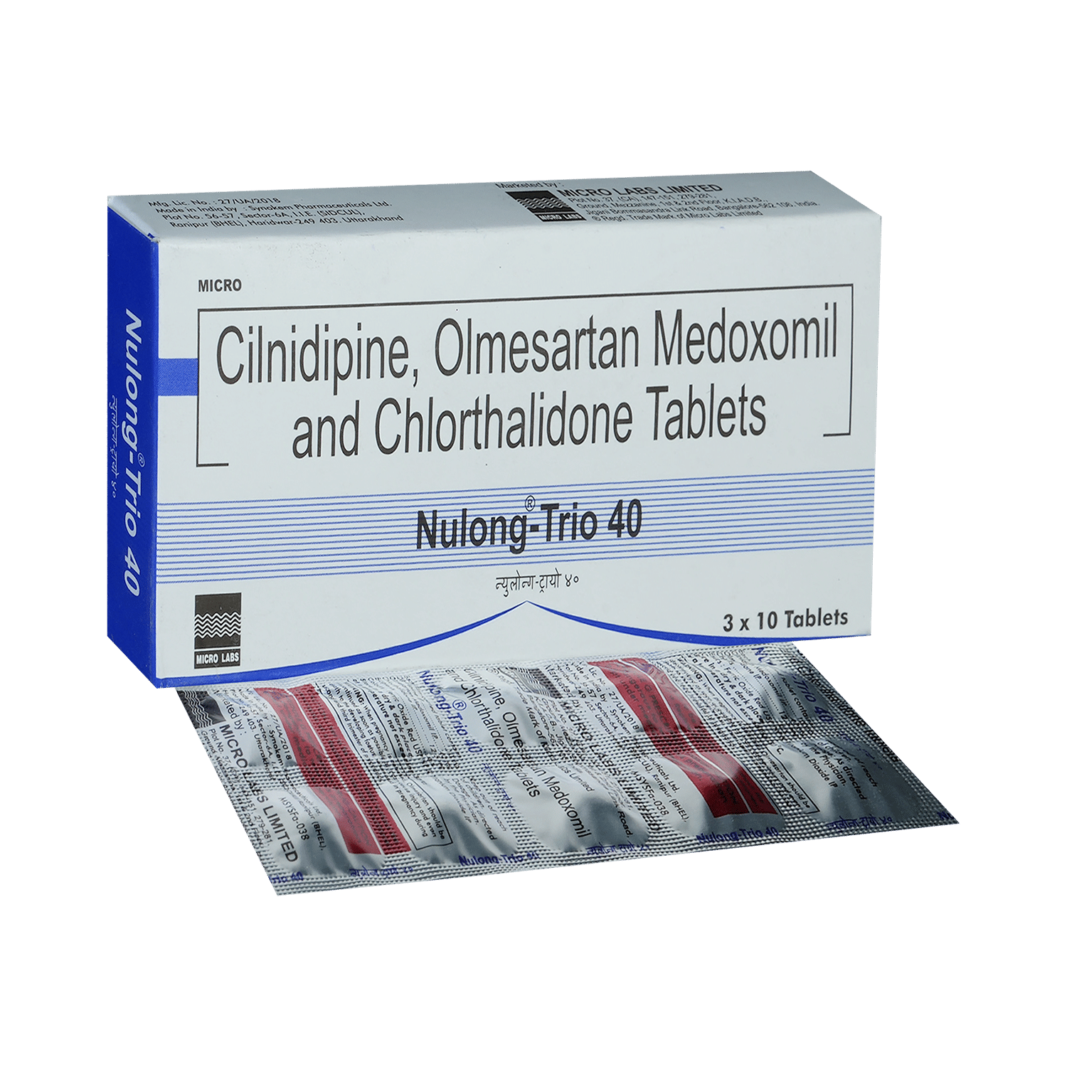 Nulong-Trio 40 Tablet