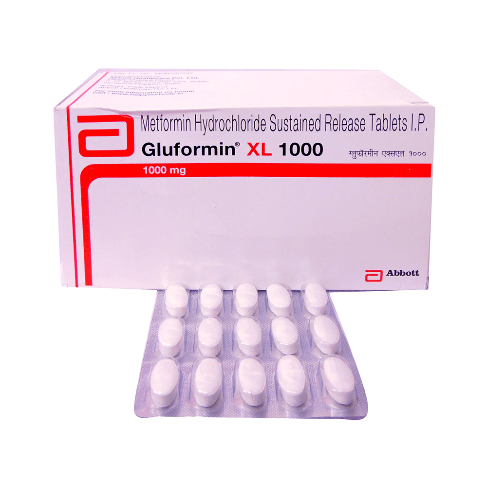Gluformin XL New 1000 Tablet PR - Image 1