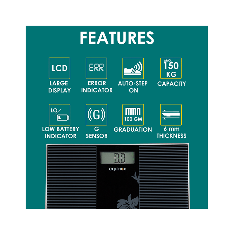Equinox EQ-EB-9300 Personal Weighing Scale-Digital - Image 6