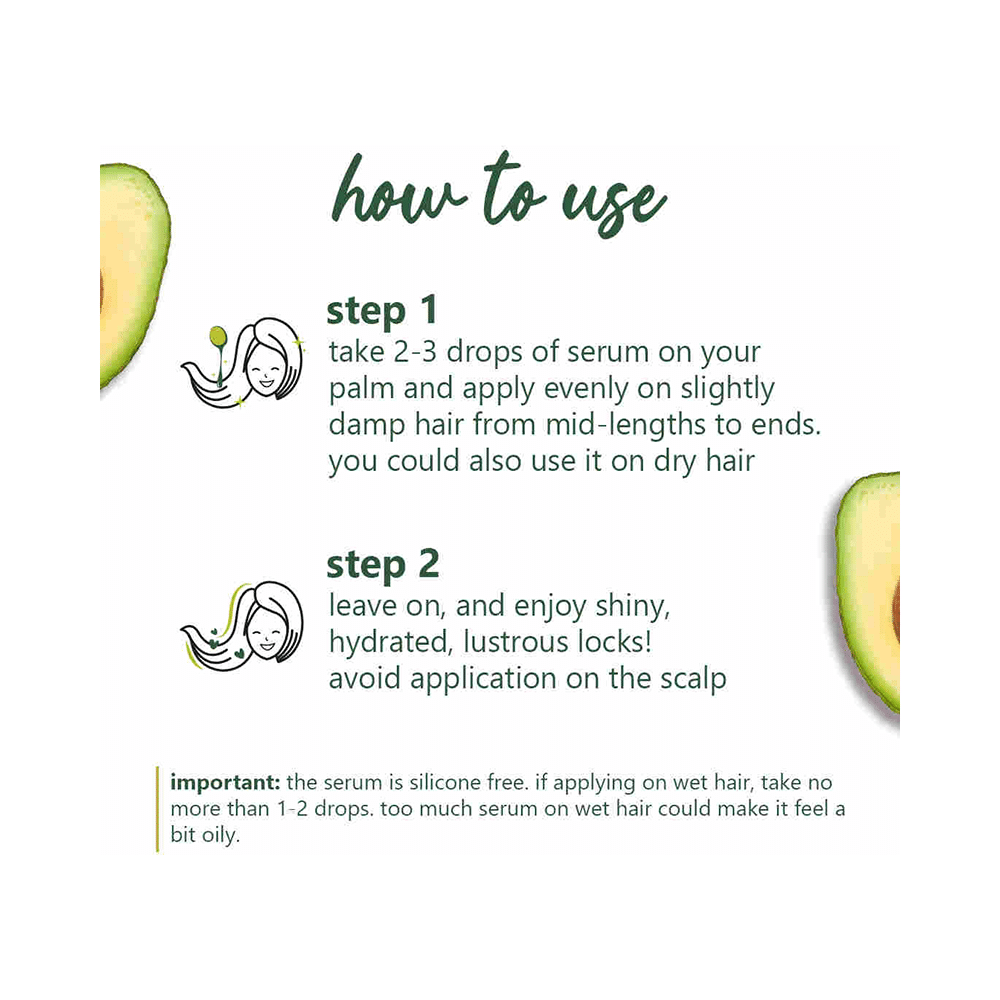 Plum Avocado Fizz Control Hair Serum - Image 7