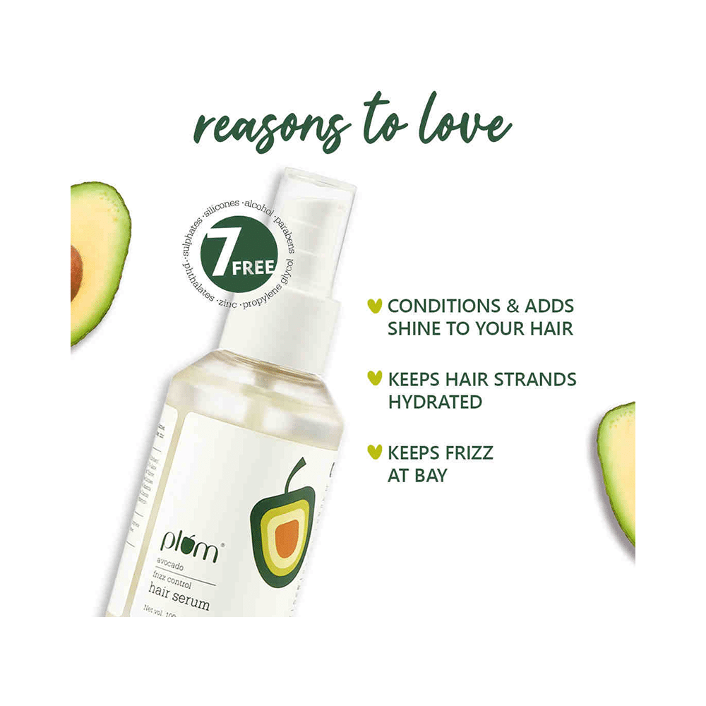 Plum Avocado Fizz Control Hair Serum - Image 3