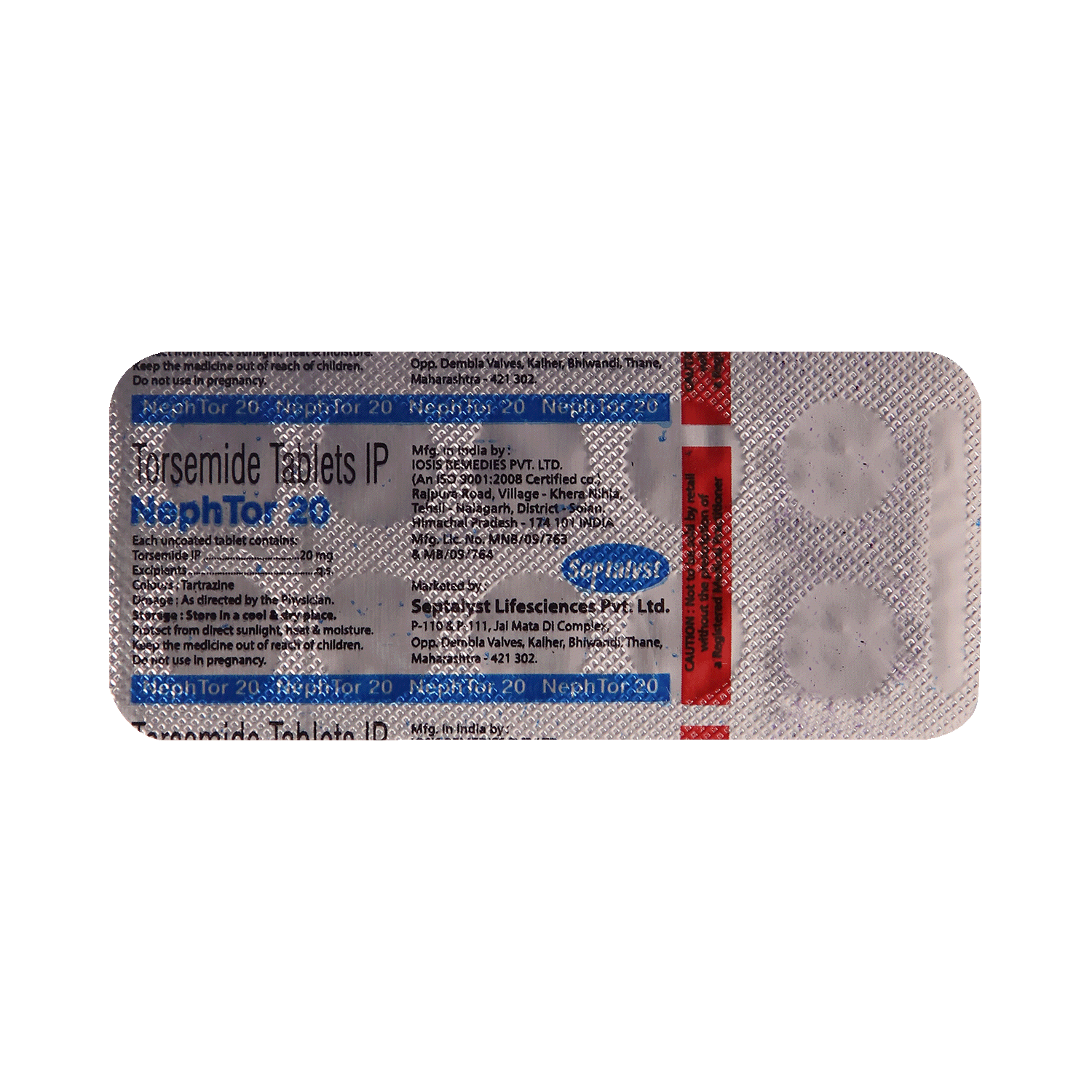 Nephtor 20 Tablet - Image 3