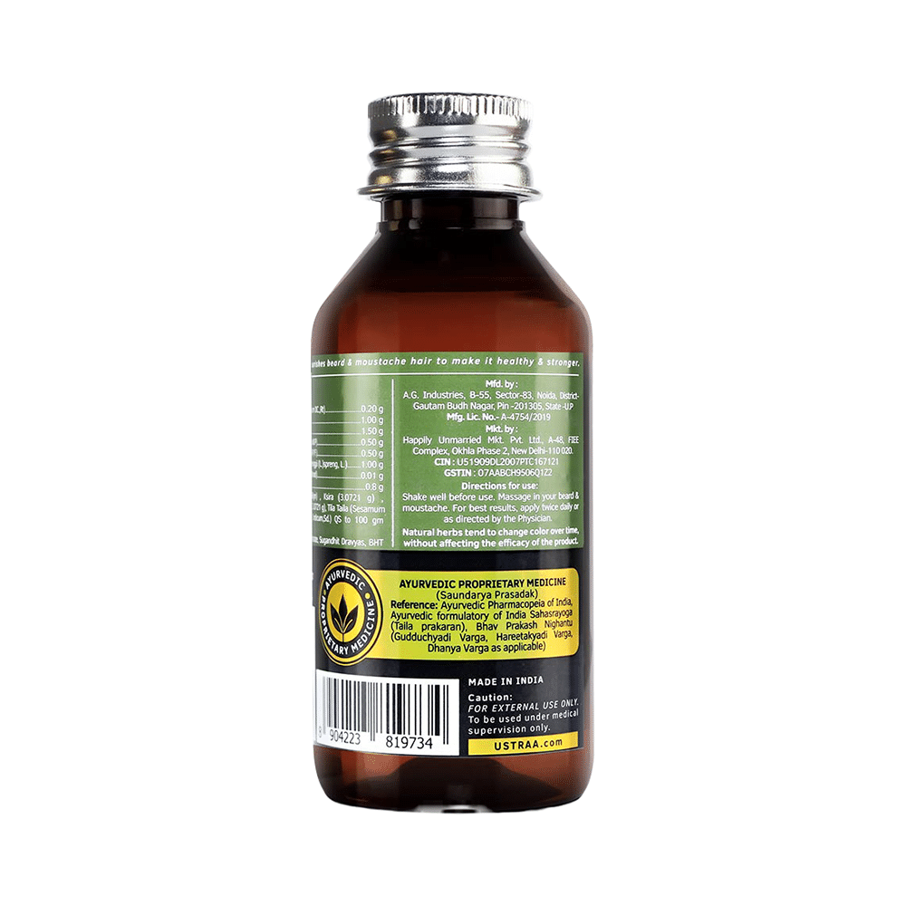 Ustraa Ayurvedic Beard Oil - Image 6