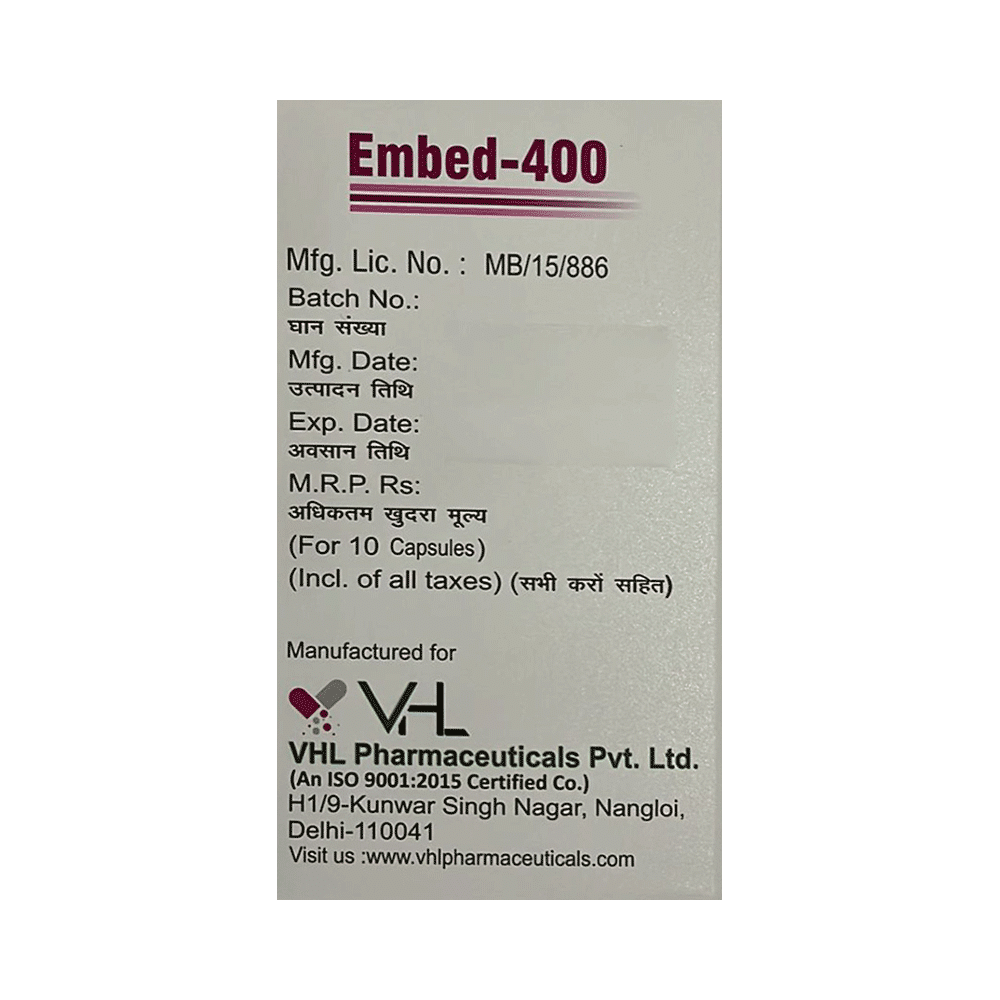 Embed 400 Softgel Capsule - Image 3