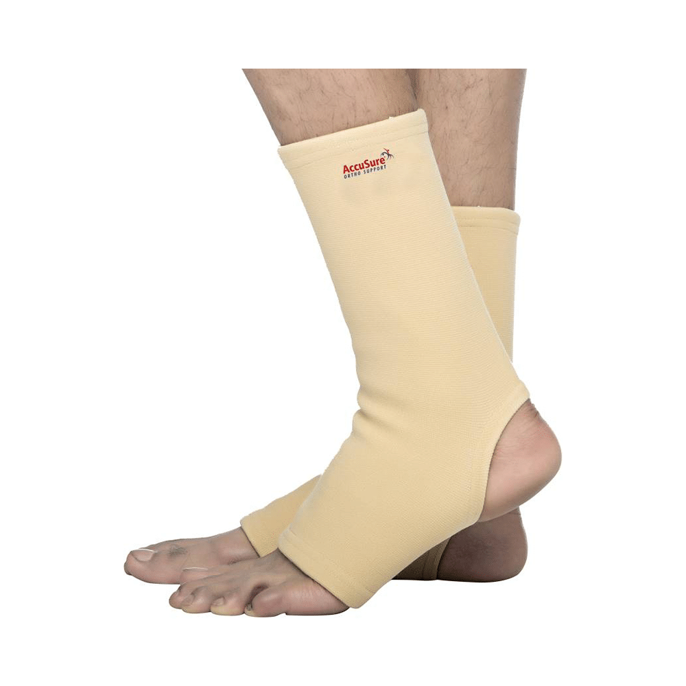AccuSure A2 Ankle Elastic Pair Large - Image 1