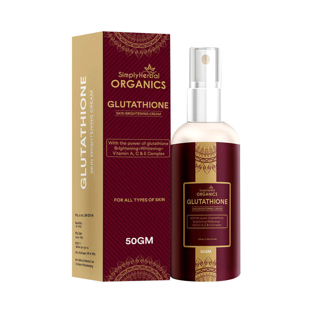 Simply Herbal Organics Glutathione Skin Brightening Cream - Image 1