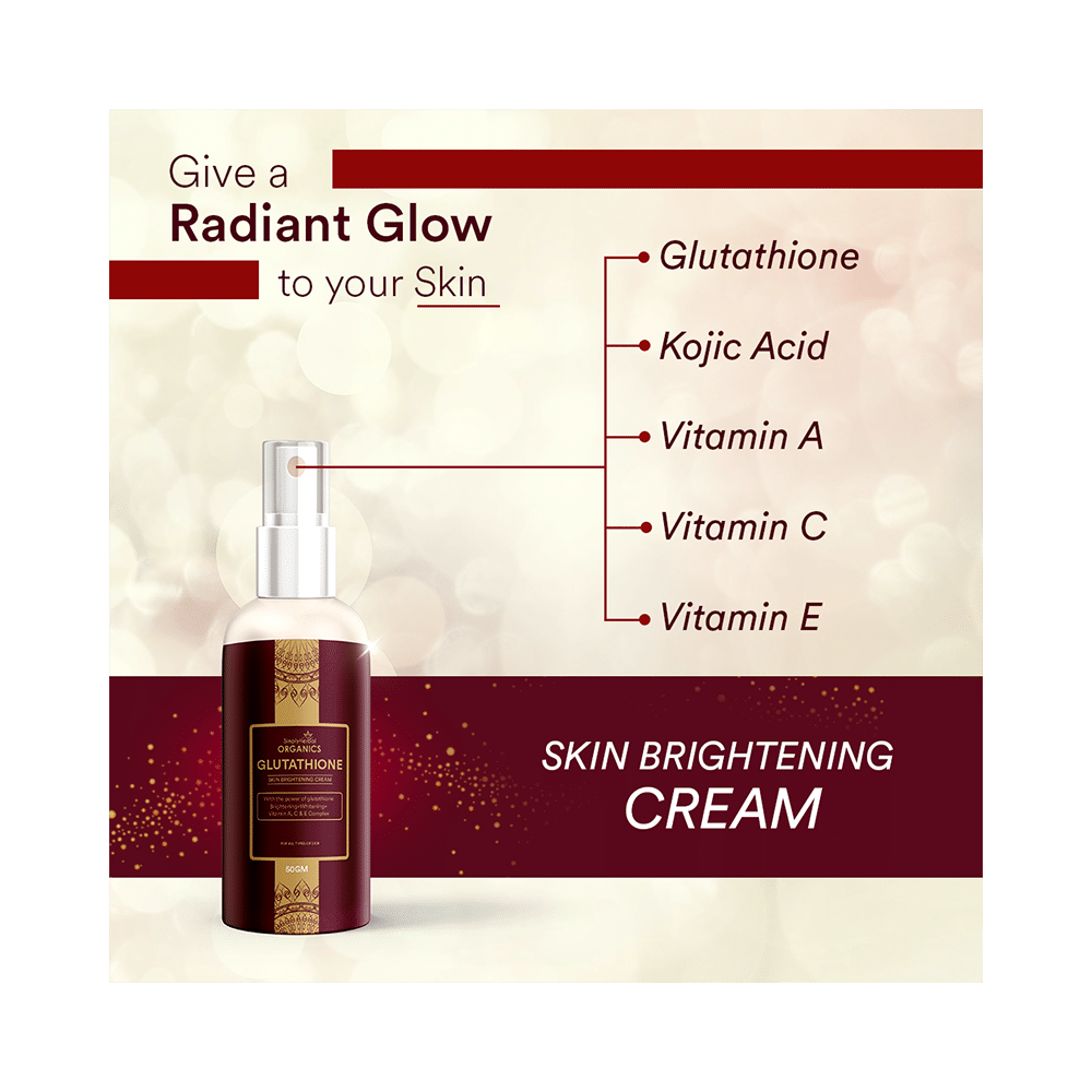 Simply Herbal Organics Glutathione Skin Brightening Cream - Image 3
