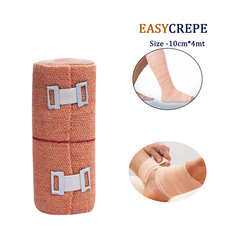 Easy Crepe Premium Quality Cotton Crepe Bandage 10cm x 4m - Image 4