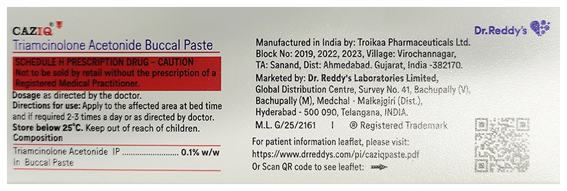 Caziq Buccal Paste - Image 2