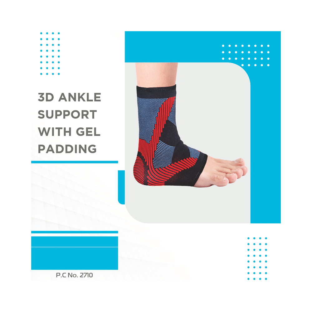 Vissco 2710 Pro 3D Ankle Support with Gel Padding Small - Image 5