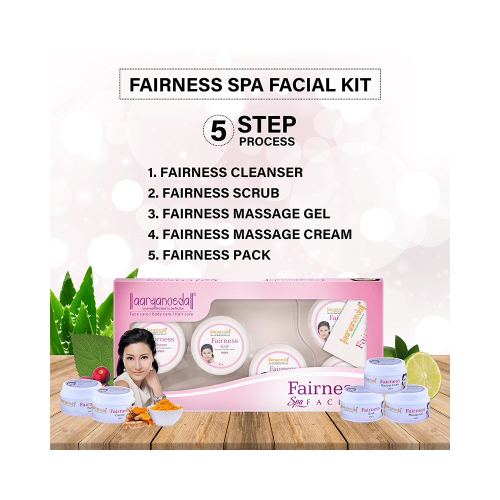 Aryanveda Fairness Spa Facial Kit - Image 2