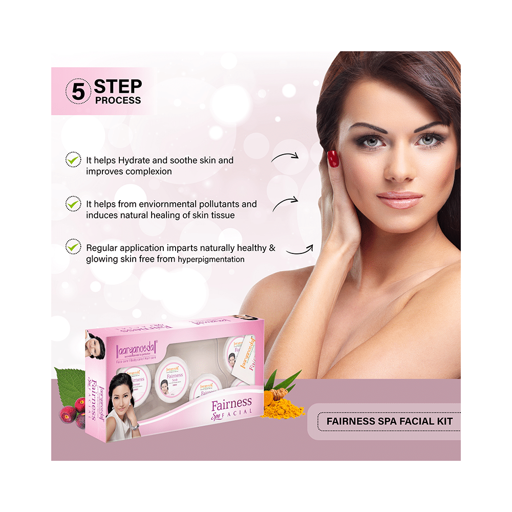 Aryanveda Fairness Spa Facial Kit - Image 5