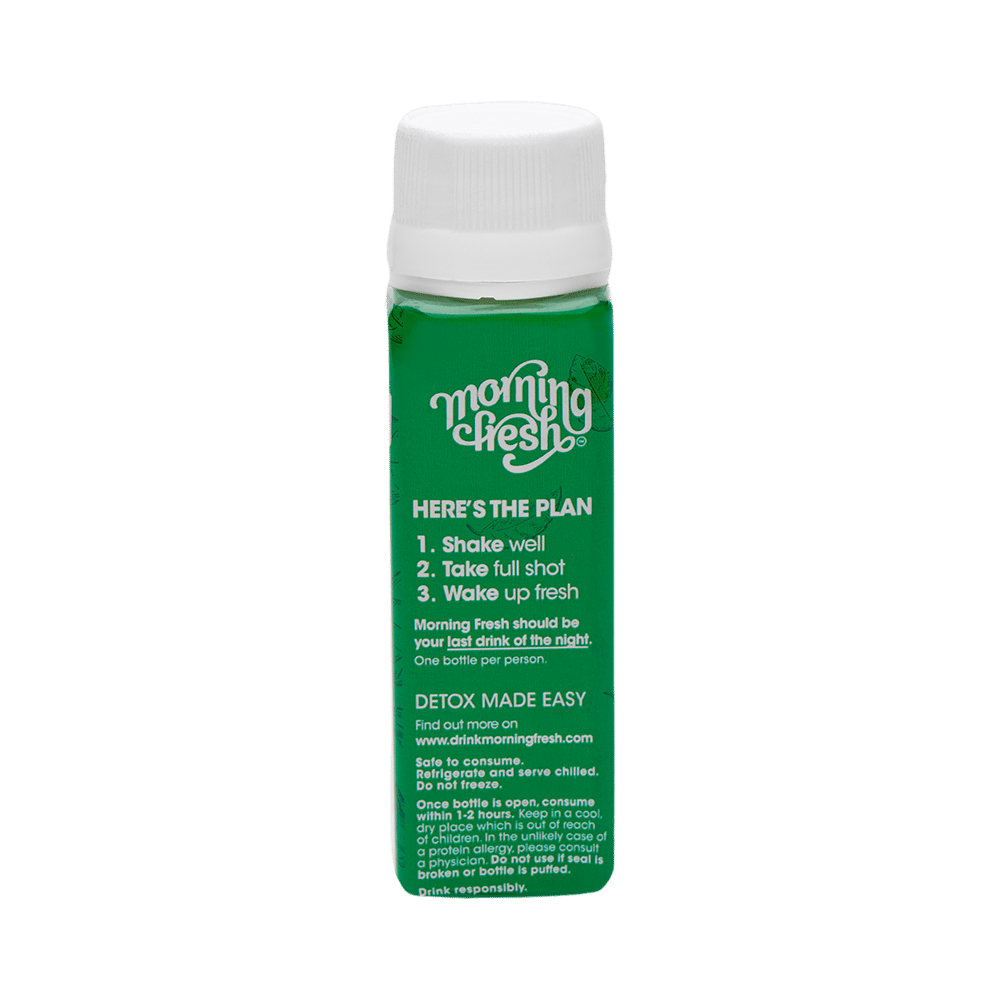 Morning Fresh Hangover Drink (60ml Each) Mint - Image 2