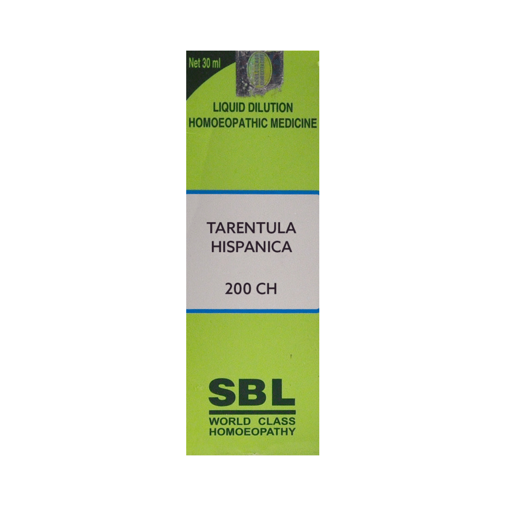 SBL Tarentula Hispanica Dilution 200 CH