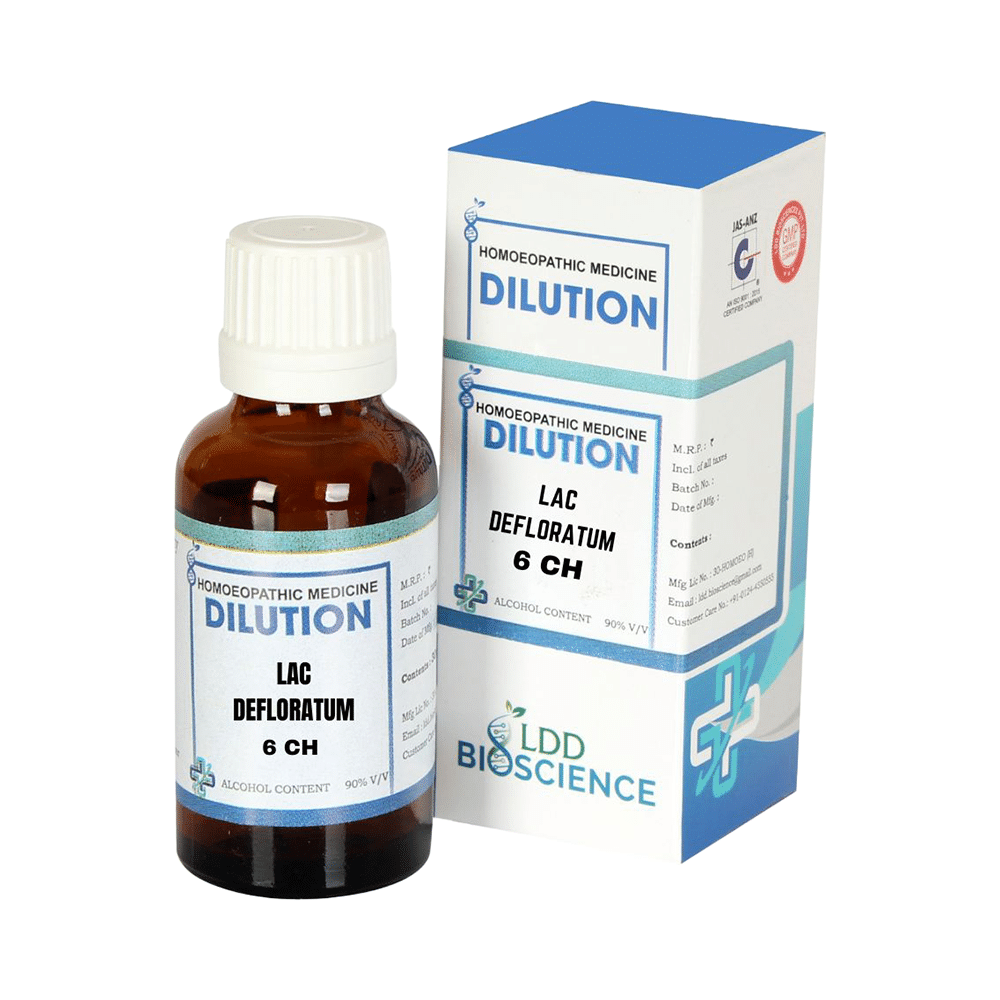 LDD Bioscience Lac Defloratum Dilution 6 CH