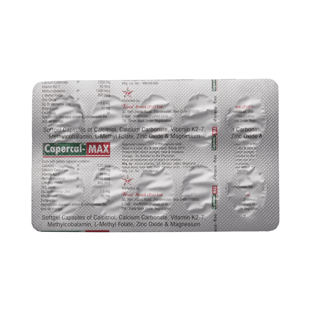 Capercal-Max Soft Gelatin Capsule - Image 5