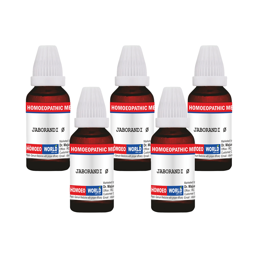 Dr. Majumder Homeo World Jaborandi Mother Tincture (30ml Each) Q - Image 1